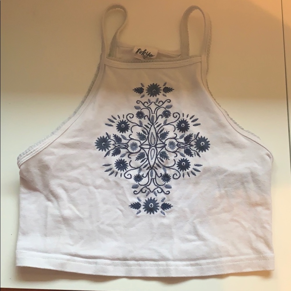 aeropostale crop tank top